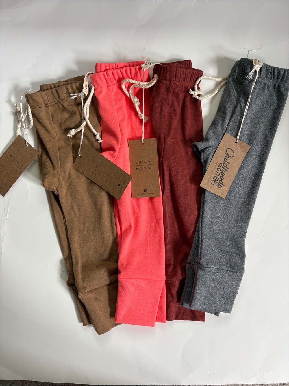 Childhoods Clothing Rib Knit Pant Lot NWT Size 18-24m Bundle Baby Boy Girl